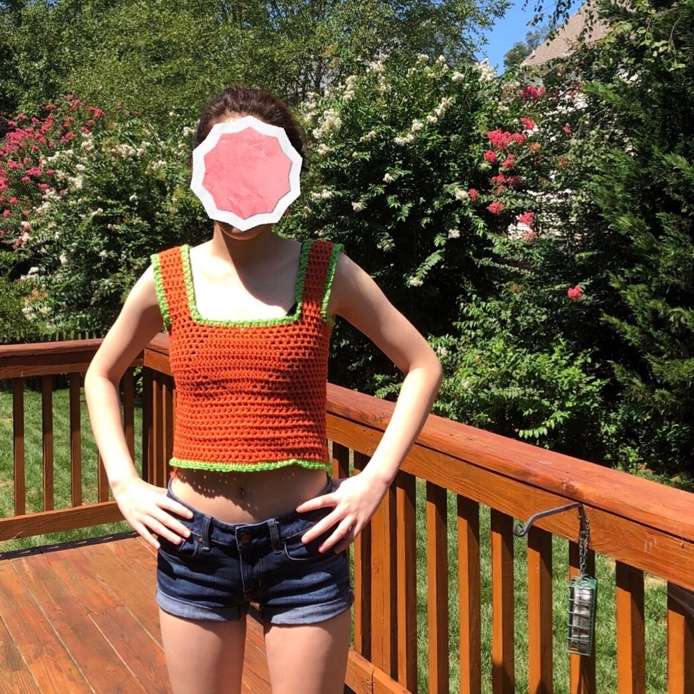 Crochet vest